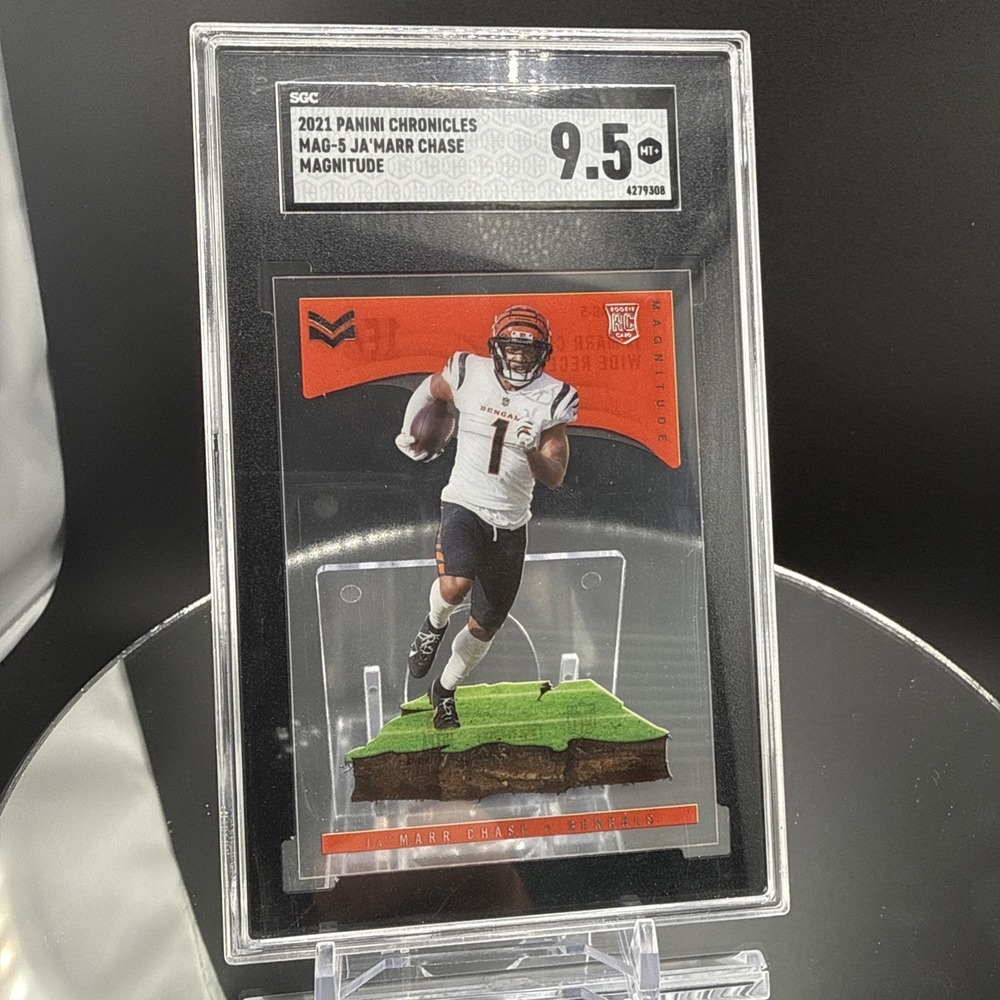 2021 Panini Chronicles Magnitude Ja'marr Jamarr  Chase RC SGC 9.5